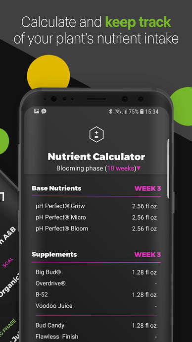 Advanced Nutrients Feeding Chart App