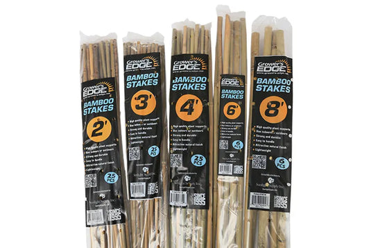 Grower's Edge® Natural Bamboo Stakes - GrowDudes