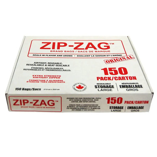 ZIP-ZAG ORIGINAL LARGE BAGS 27.9 CM X 29.8 CM (150) - GrowDudes